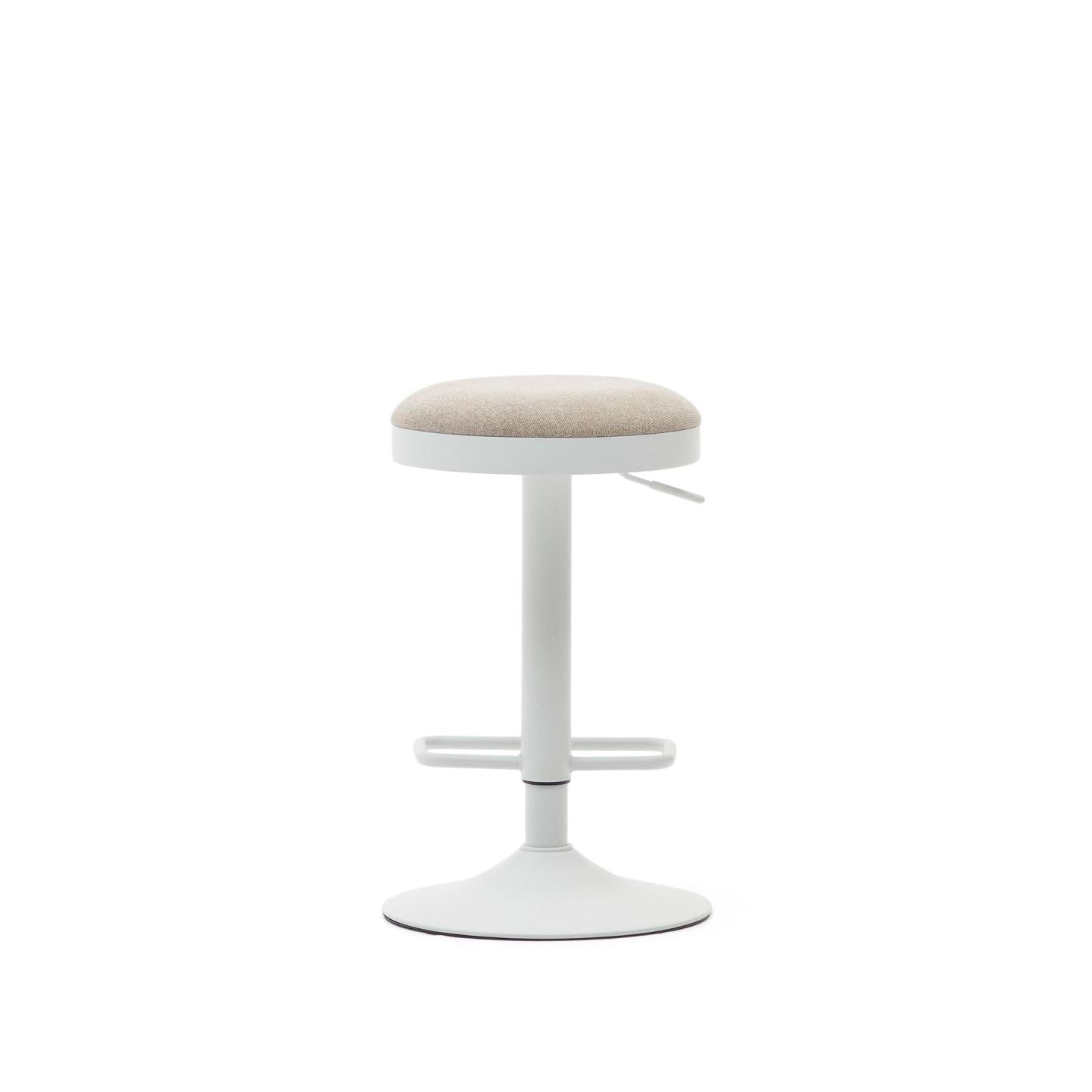 Kave Home Barhocker ZAIB beige/weiß