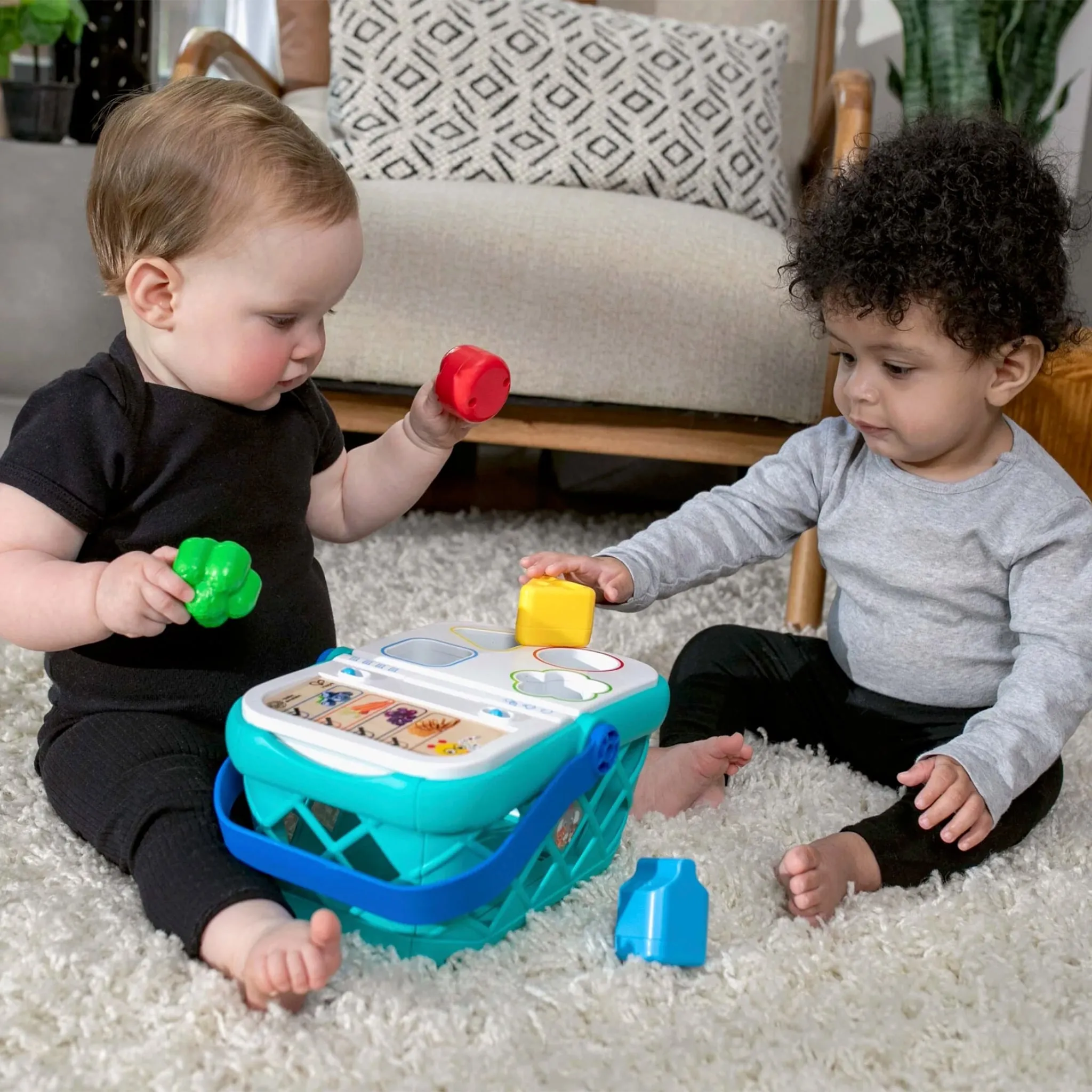 Hape Panier d'Épicerie Tactile Magic Touch