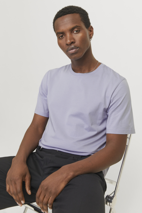Jack & Jones paarse heren t-shirt