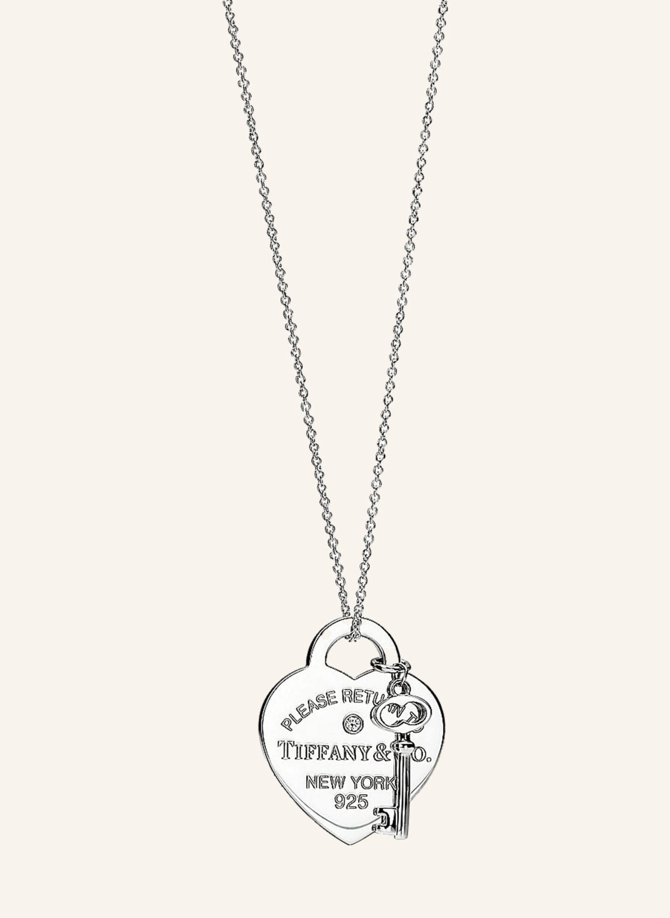 TIFFANY & Co. Return to Tiffany HALSKETTE aus Sterlingsilber