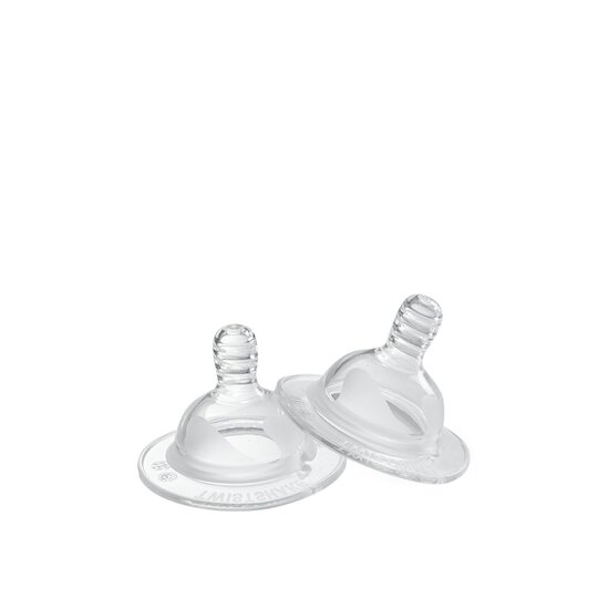Lot de 2 tétine anti-colique   2 mois +   de               Twistshake