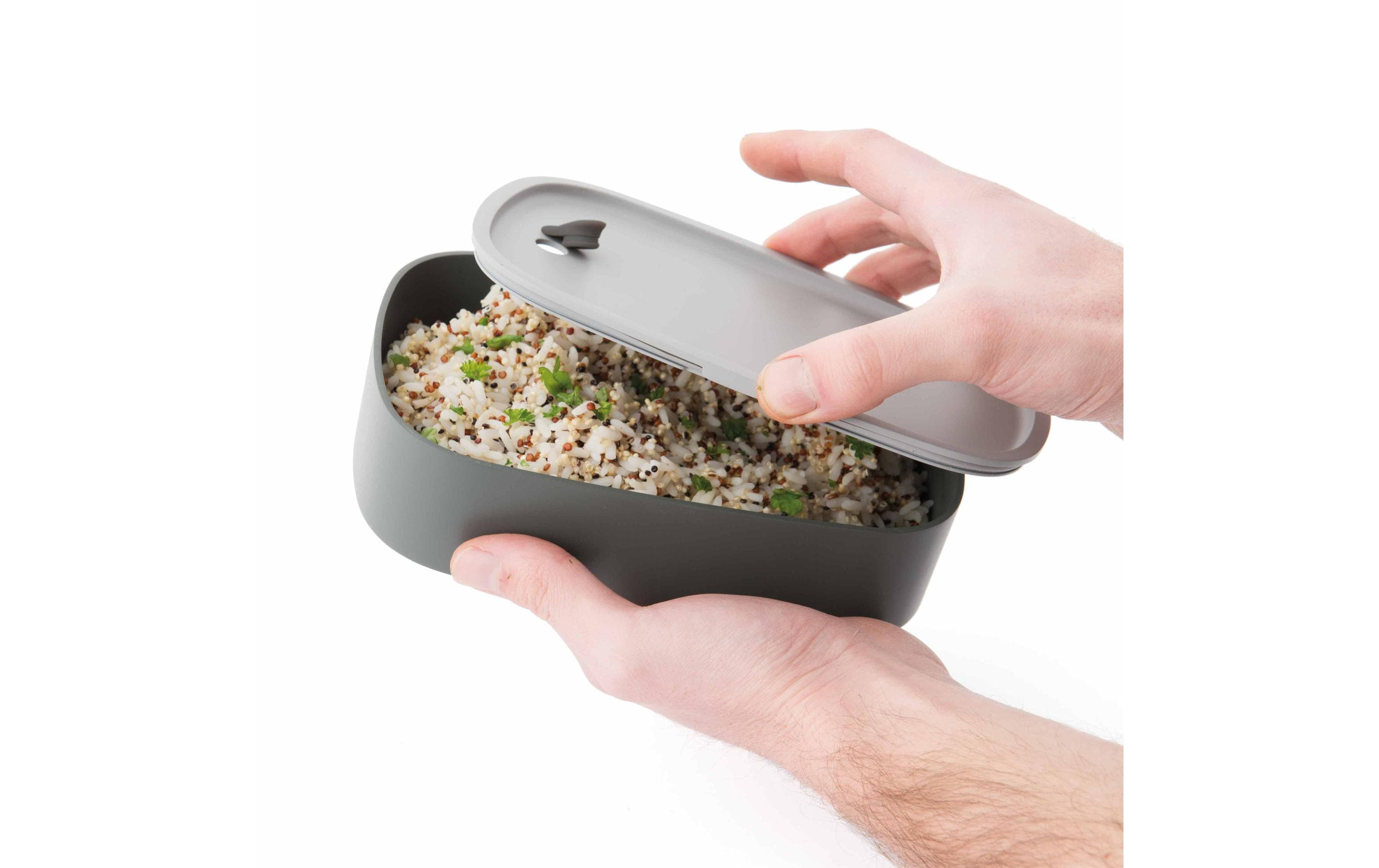 Lunchbox Bento Leo GrauDoppelte Bento-Box