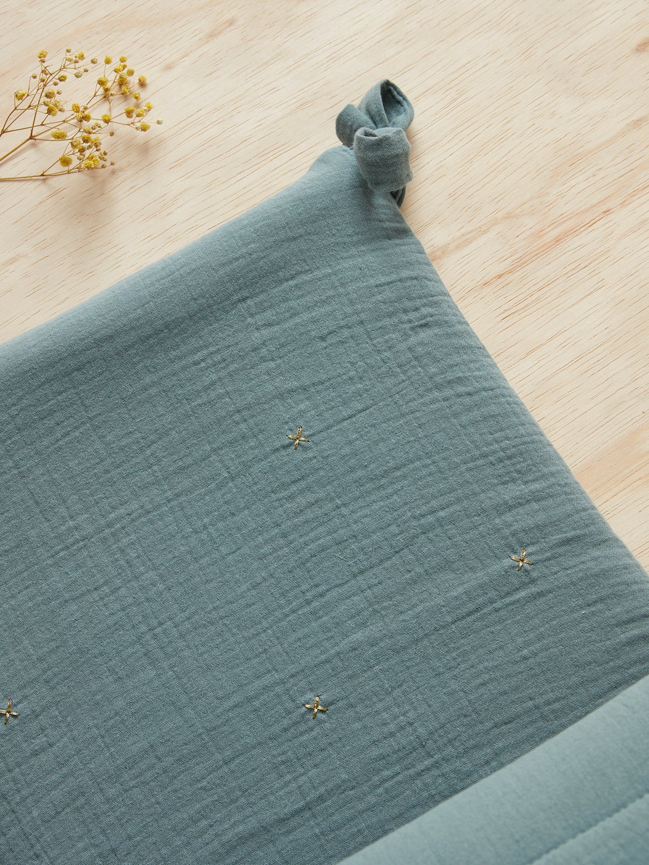 Tour de lit gaze de coton bio