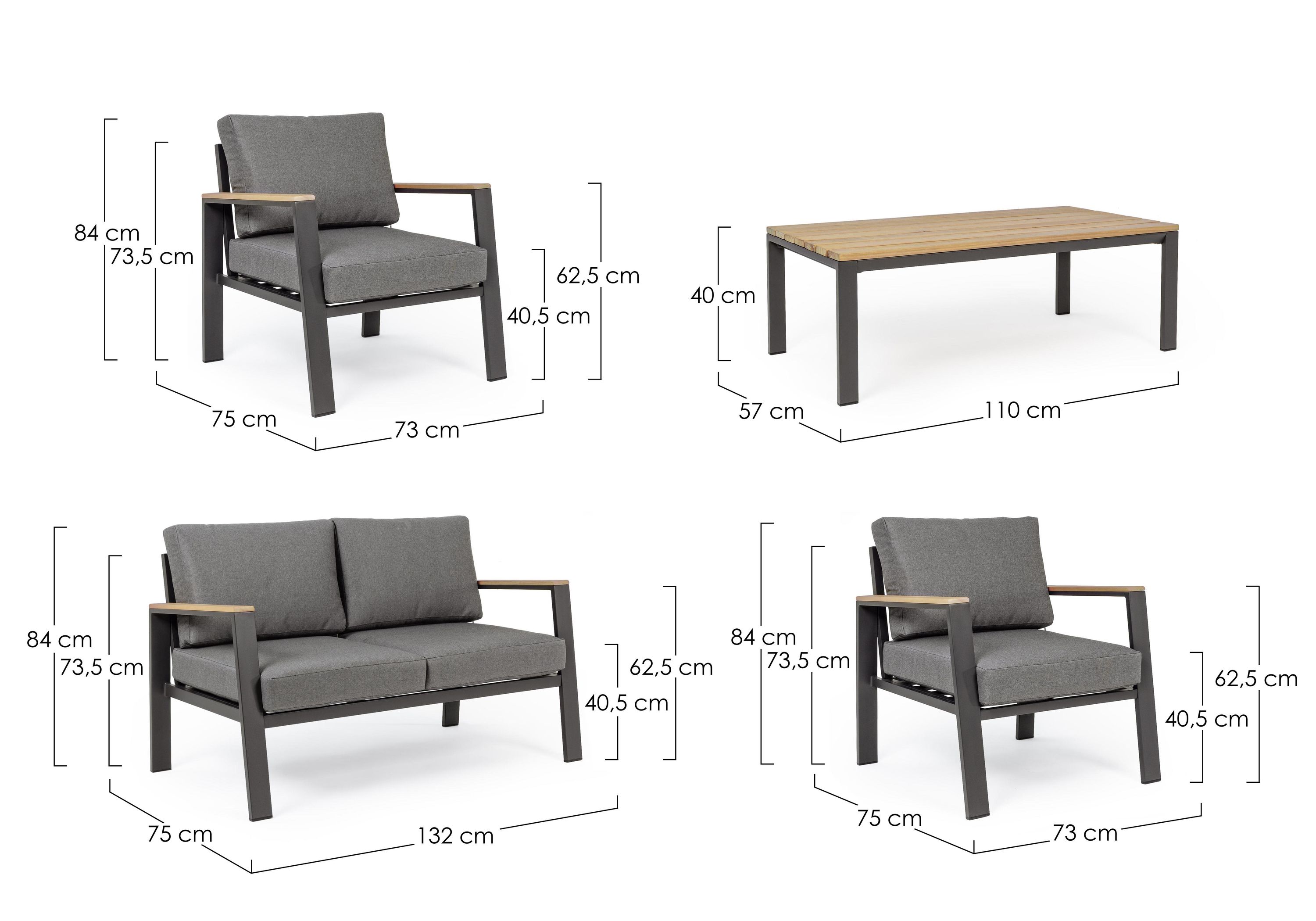 Loungeset BELMAR