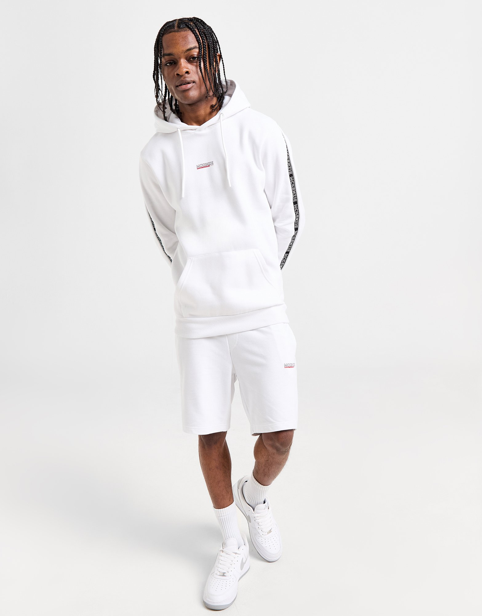McKenzie Ensemble Sweat à Capuche/Short Essential Tape Homme