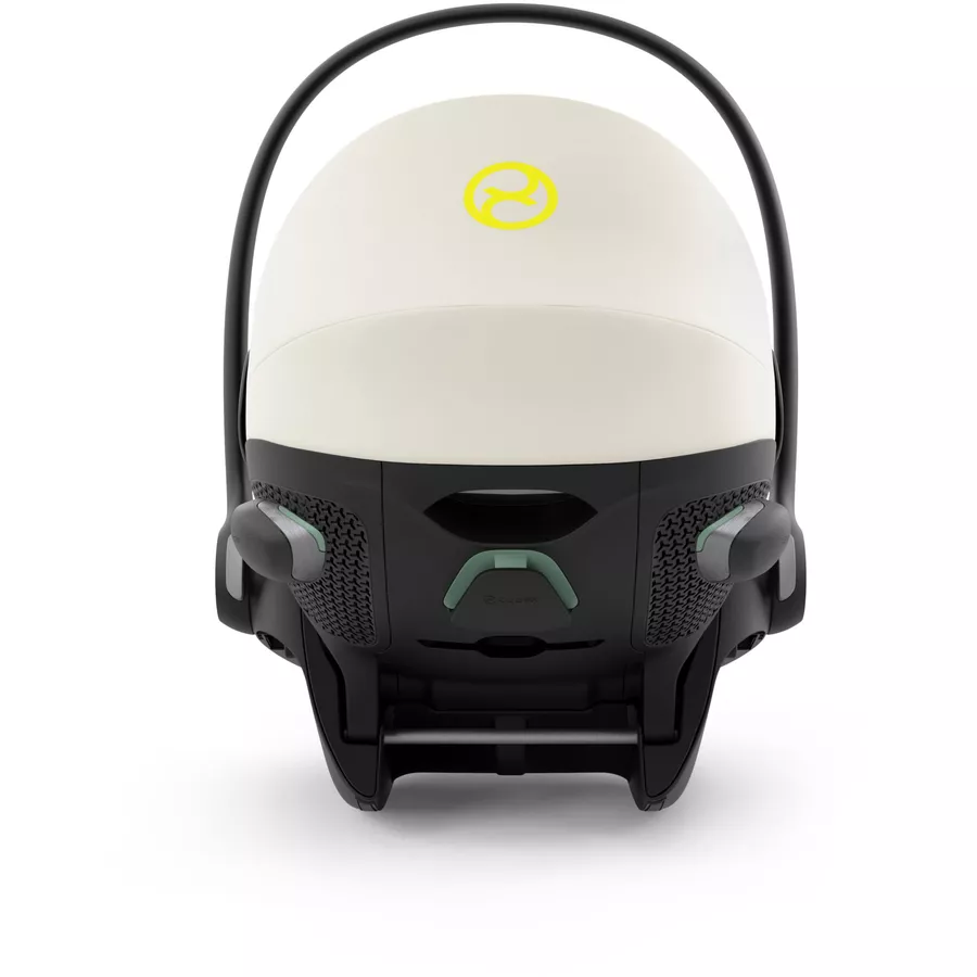 cybex GOLD Babyschale Cloud G i-Size Plus Seashell Beige Plus mit Basisstation Base G