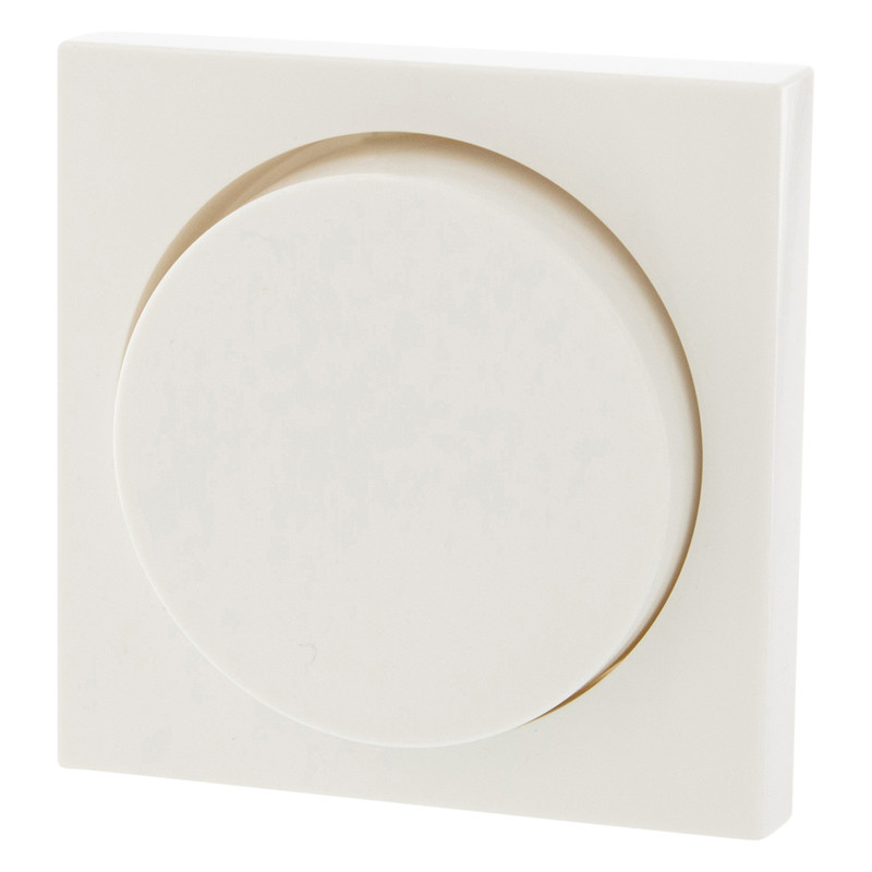 Gira System 55 centraalplaat dimmer Glanzend wit