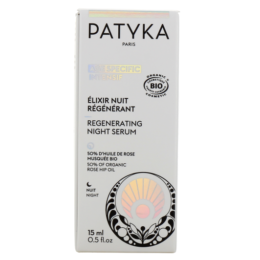 Elixir de nuit réparateur pour le visage Patyka