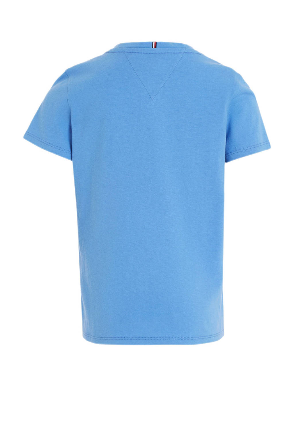 Tommy Hilfiger T-shirt met logo lichtblauw