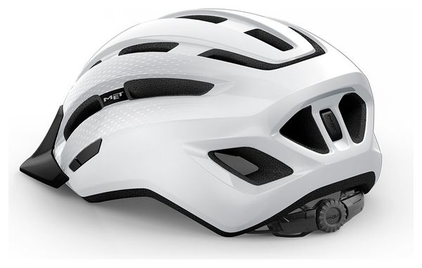 Casque Met Downtown Blanc Brillant