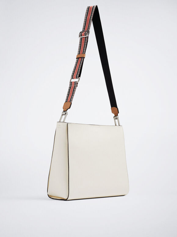 Bolsa de ombro para uso diário - Off-White