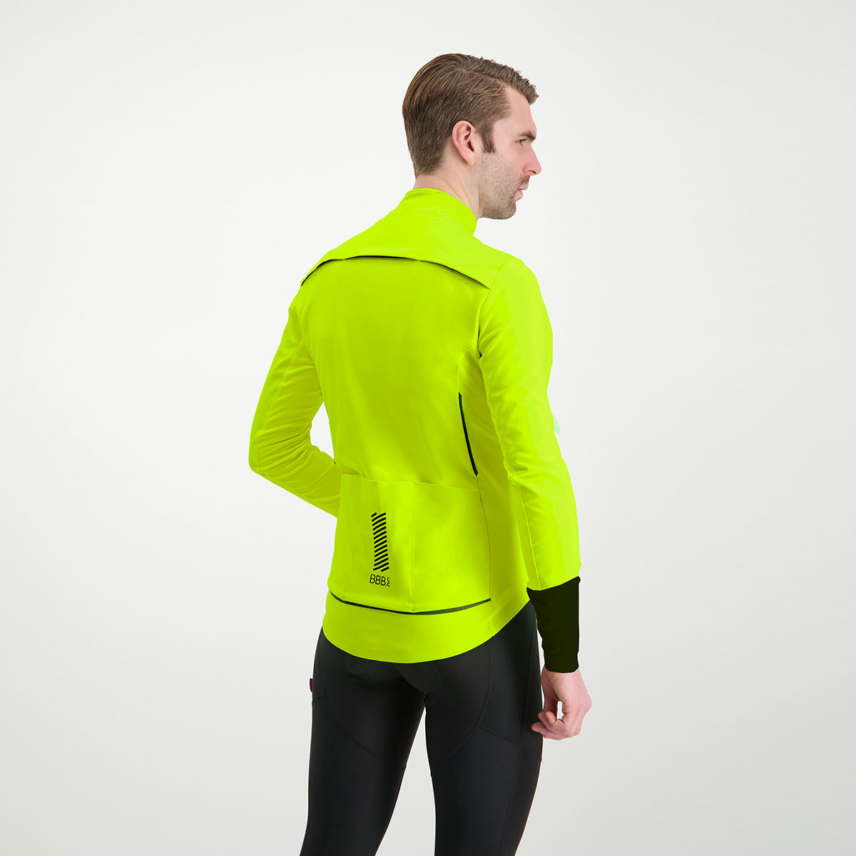 BBB Cycling ColdGuard BBW-456 Fietsjack Neon Geel Heren
