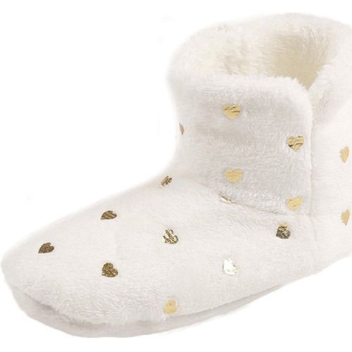 Admas - Zapatillas botas Gold marfil Blanco