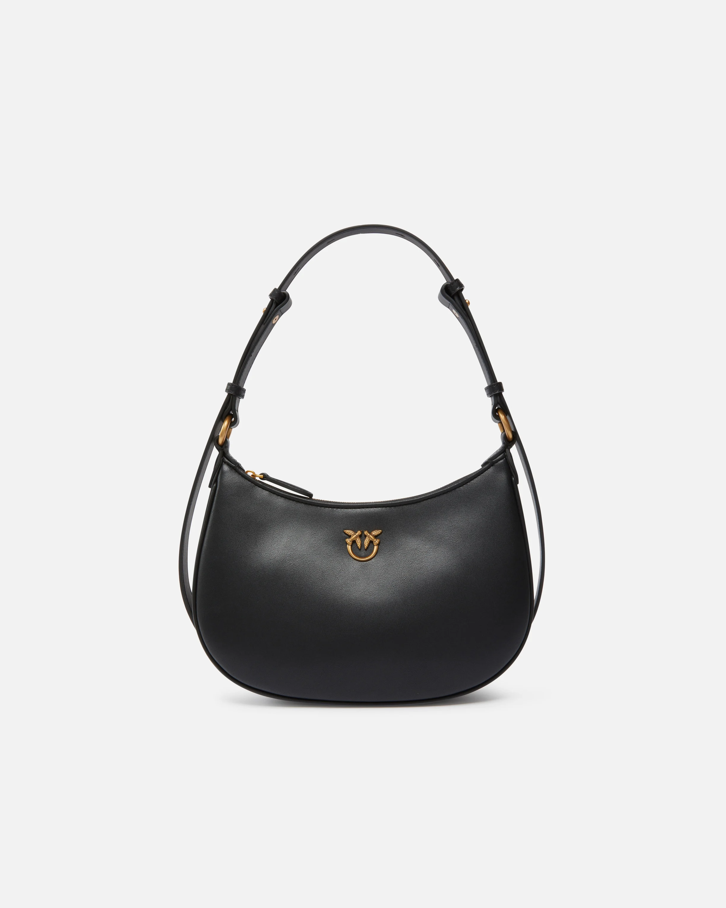 Mini love bag half moon simply | Noir