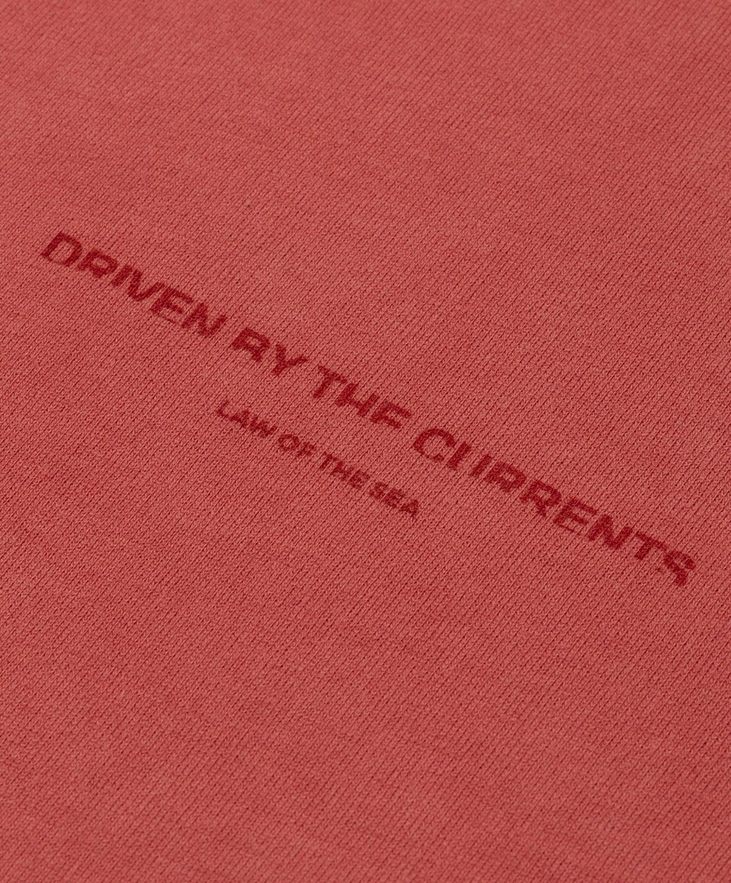 Law of the Sea Heren T-shirt rood