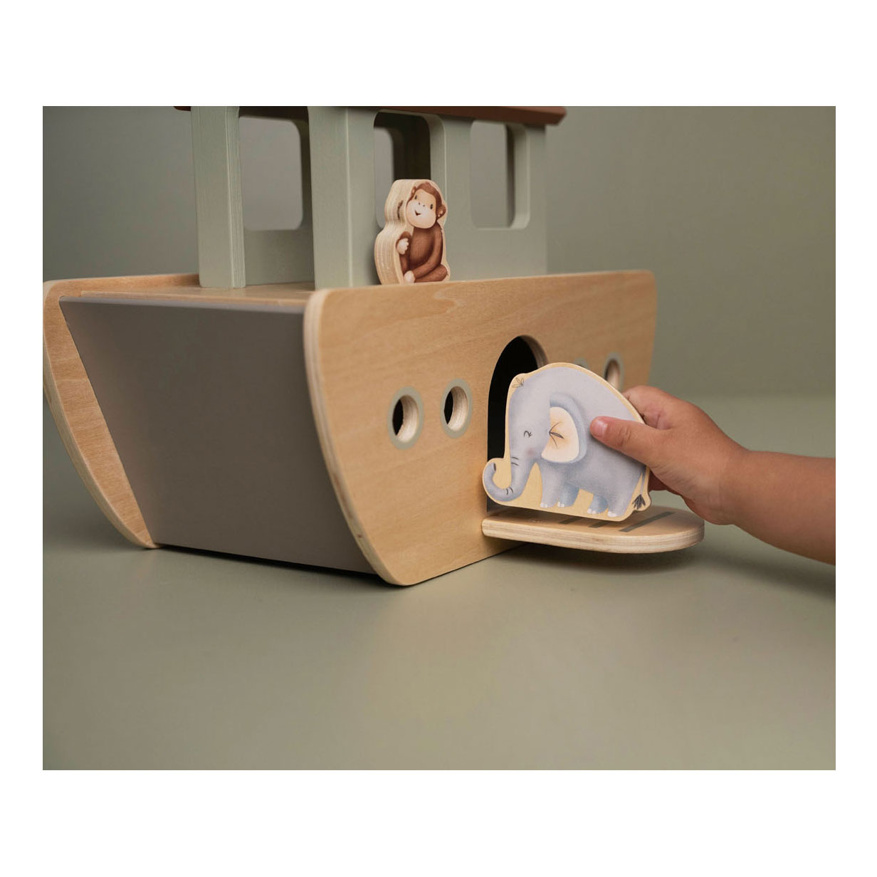 Little Dutch Houten Ark van Noach FSC Speelset