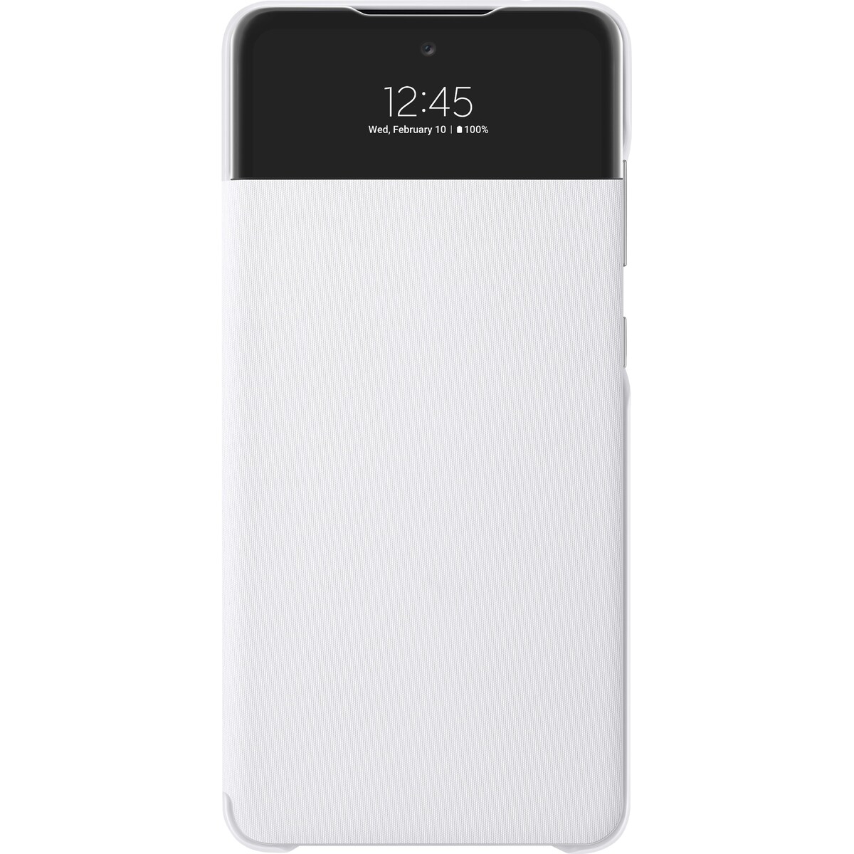 Samsung S View lommebokdeksel til Galaxy A52 (hvit)