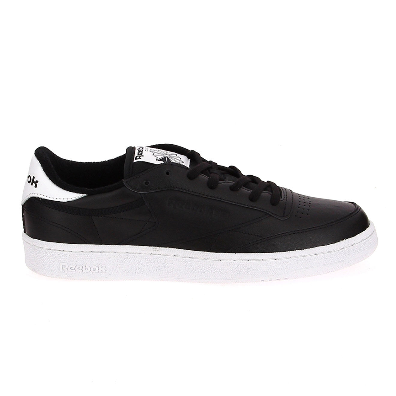 Reebok Baskets en Cuir Club C 85 El noires