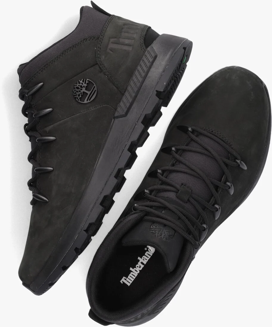 TIMBERLAND zwarte timberland hoge sneaker sprint trekker mid lace m