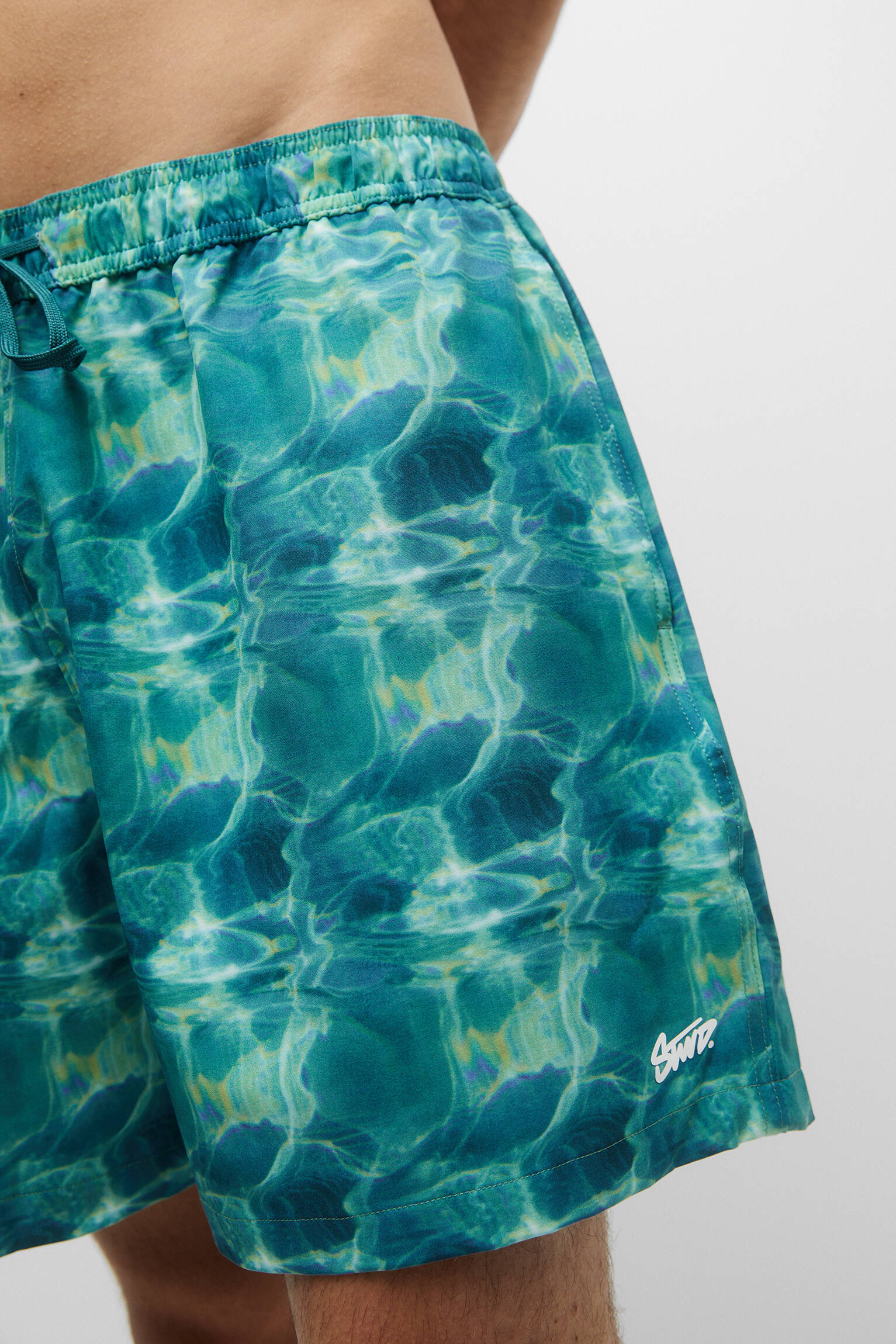 MAIÔ ESTAMPADO - AZUL