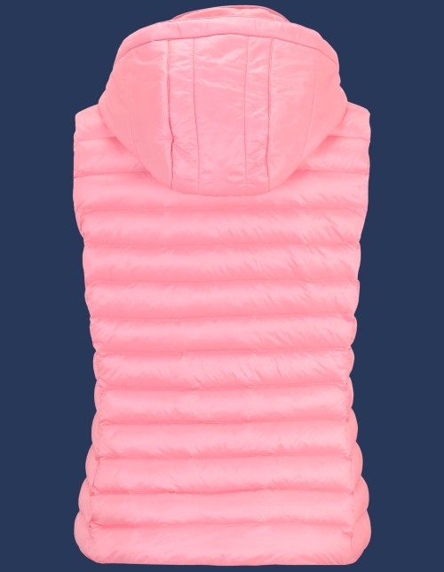 Italy Vest Hood MoShiHiTec, Lipstickrose