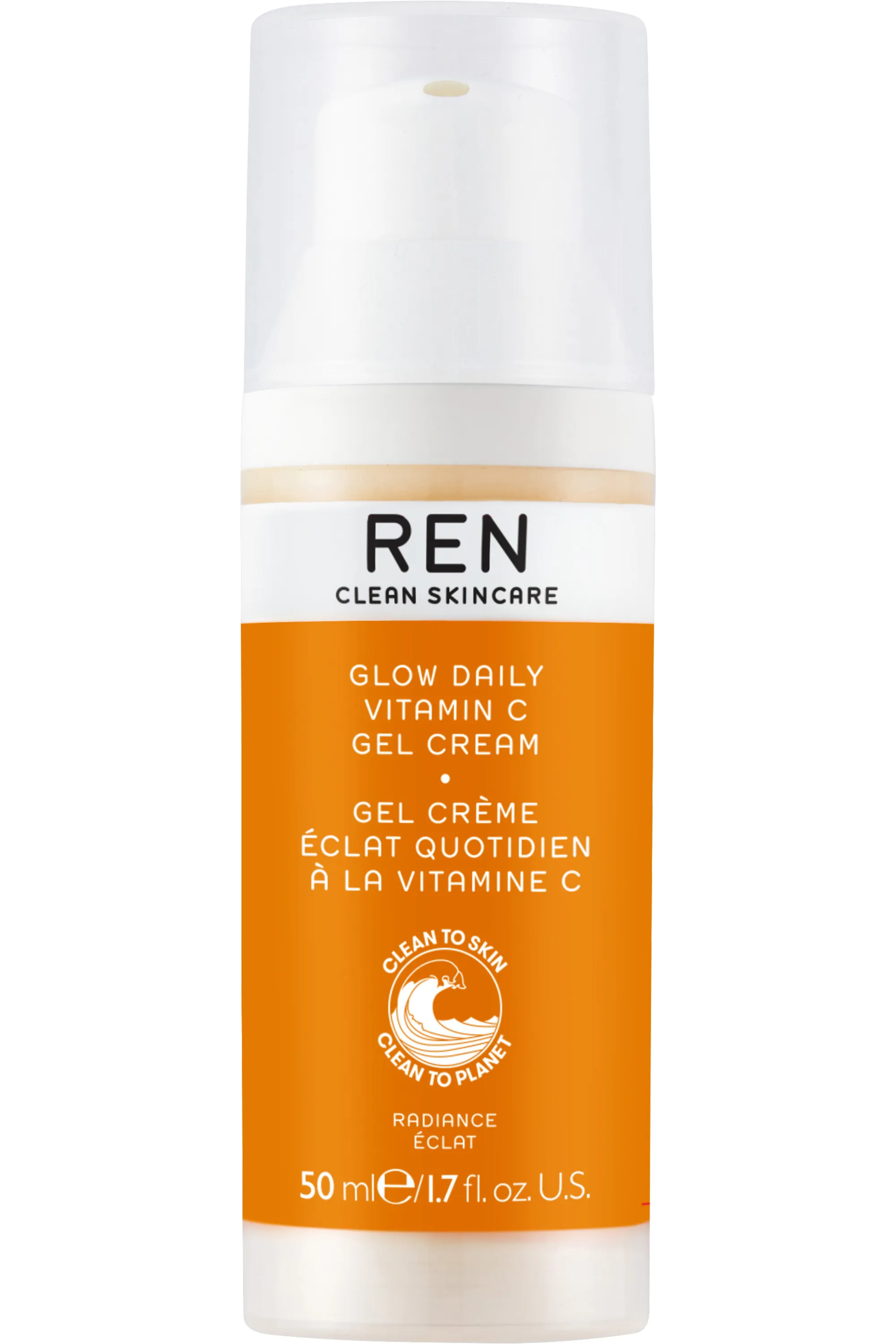 REN Gel crème éclat quotidien à la vitamine C-50 ml