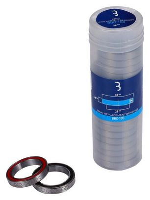 Tube de 20 Roulements de Jeu de Direction BBB DUB C40XID 29X6.8mm