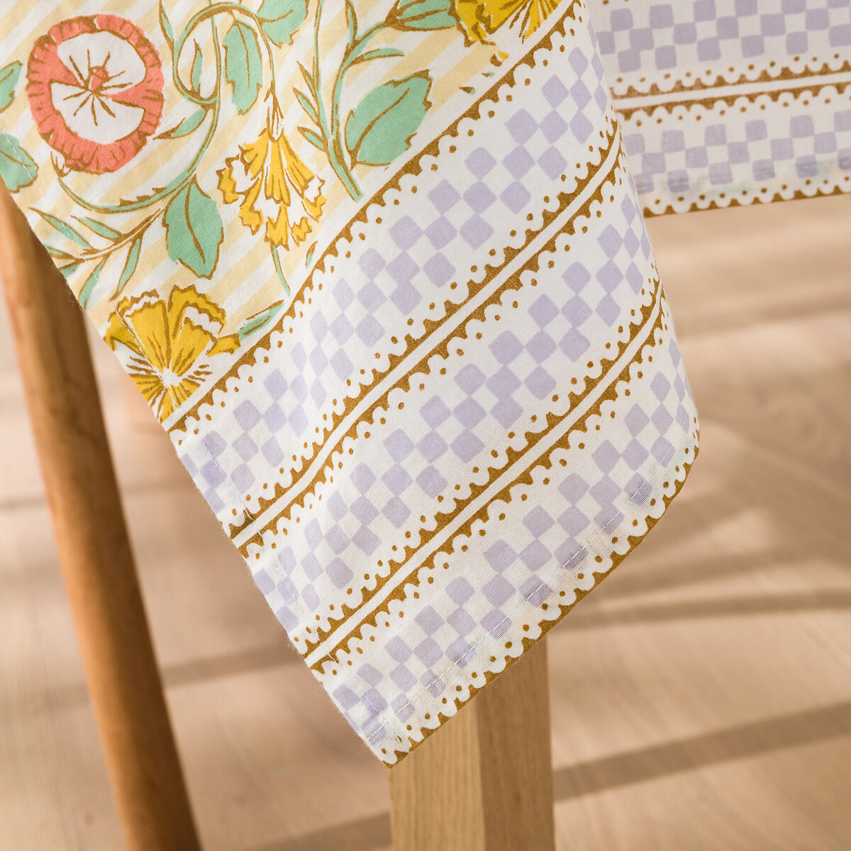 LA REDOUTE INTERIEURS<br>Toalha de mesa estampada em algodão lavado, Cyrille