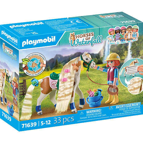 Playmobil Ellie med hest 71639