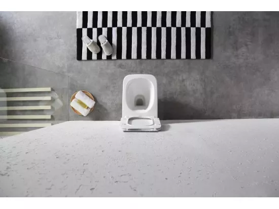 Cuvette Wc Suspendue Rea Martin Rimless Duroplast/Slim/Zm White