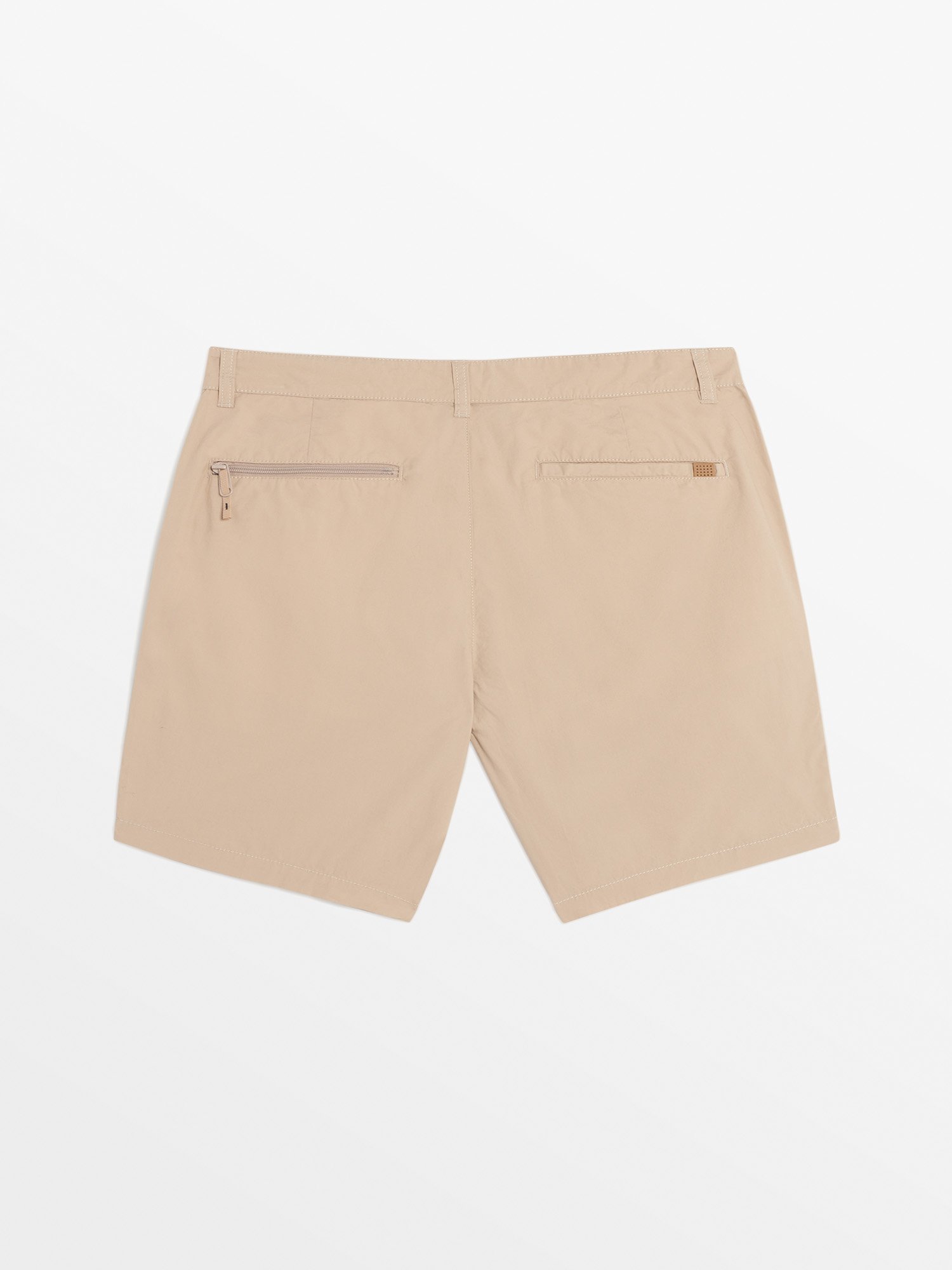 Short Homme Léger Coton Biologique Beige