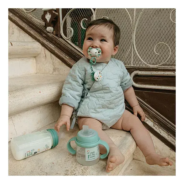 Chupetas Suavinex Symmetrical Sx Pro 6-18 Meses Walk In The Park Nude (Pacote com 2)