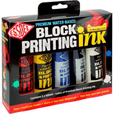 Essdee Premium Printing Ink Primary Colours : Pack Of 5