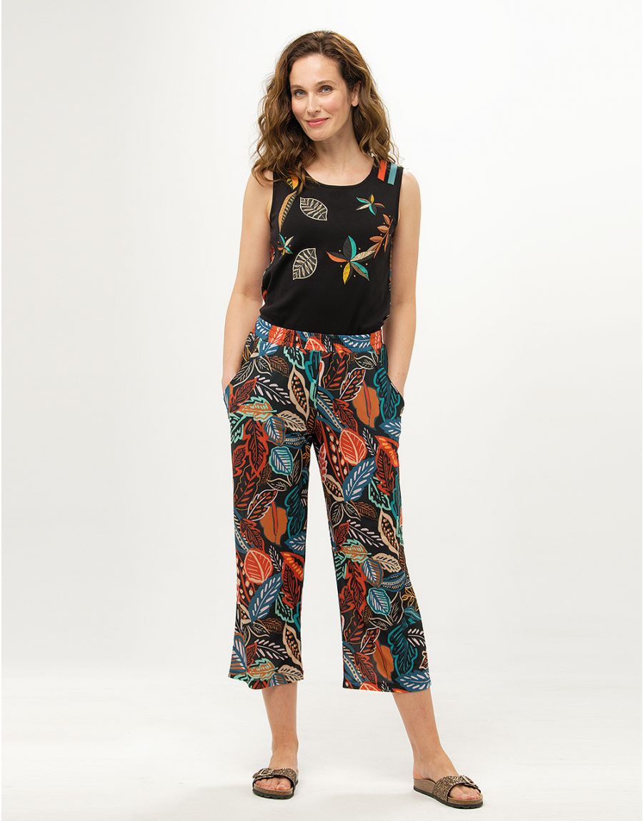 Pantalon 7/8e imprimé