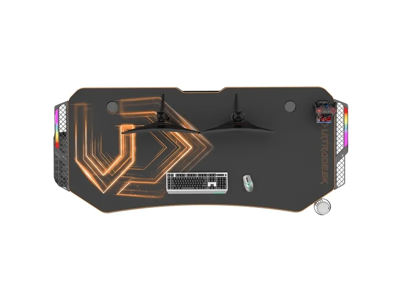 Biurko Ultradesk Frag Złote 160 cmx75 cm