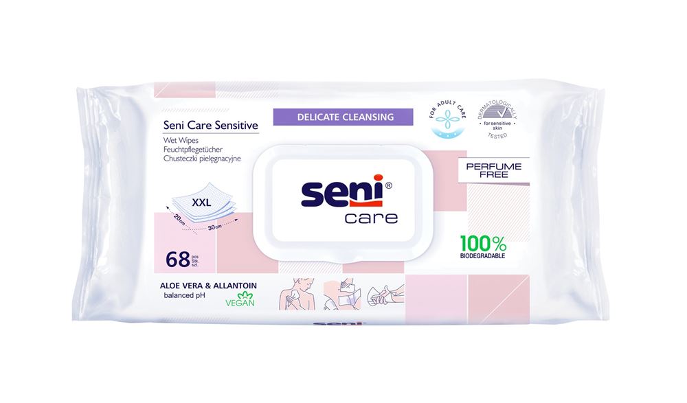 Seni Care Feuchttücher sensitiv Btl 68 Stk