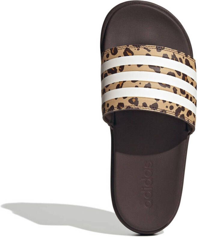 Adidas Sportswear Badslippers met label-embossing model 'ADILETTE PLATFORM'