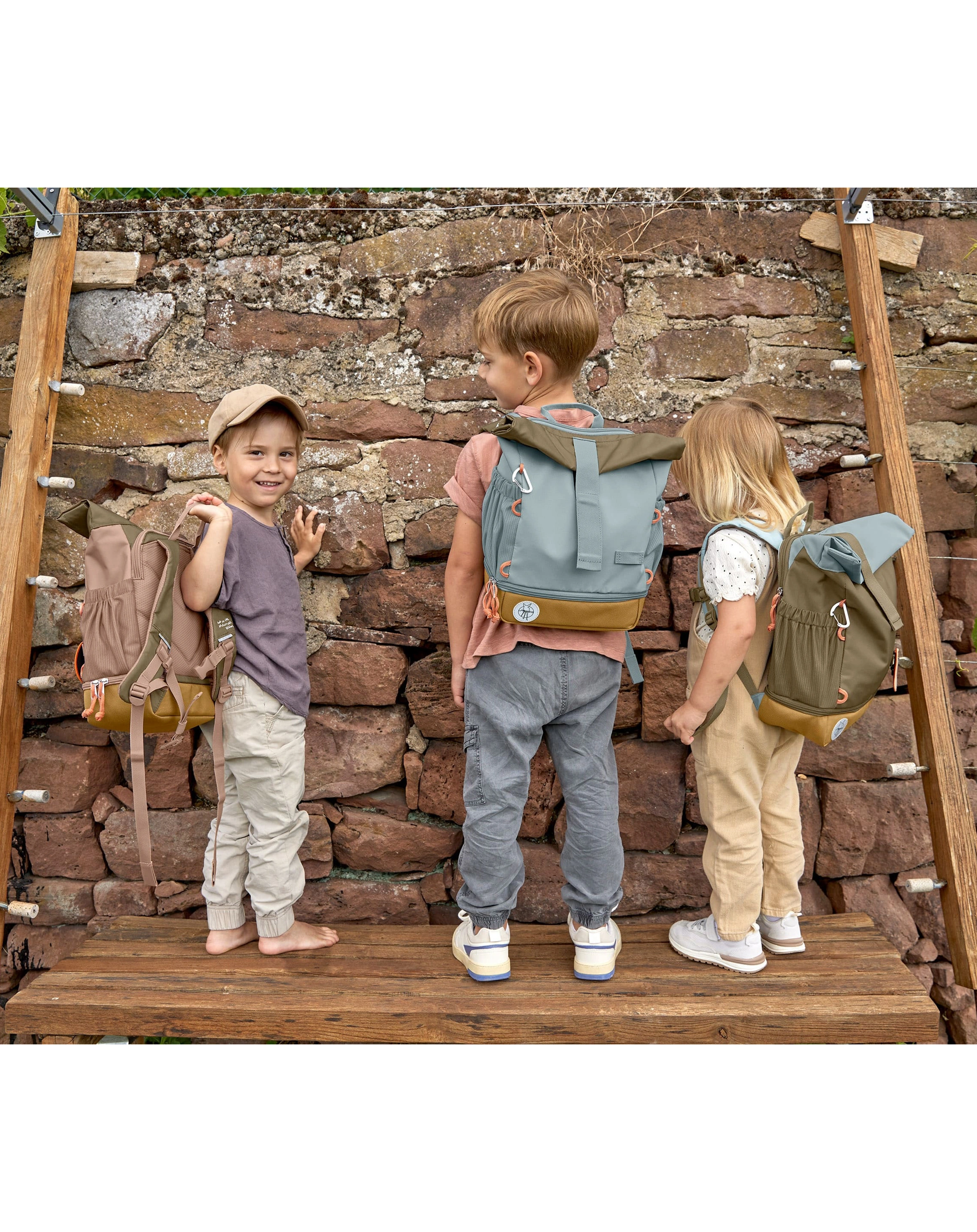 Rolltop-Rucksack NATURE (32,5x23x11) in hazelnut