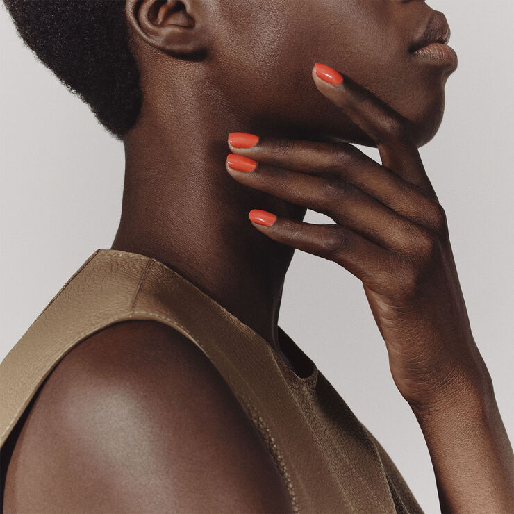 HERMÈS Les Mains Hermès, enamel polish, limited edition, Orange Tonique