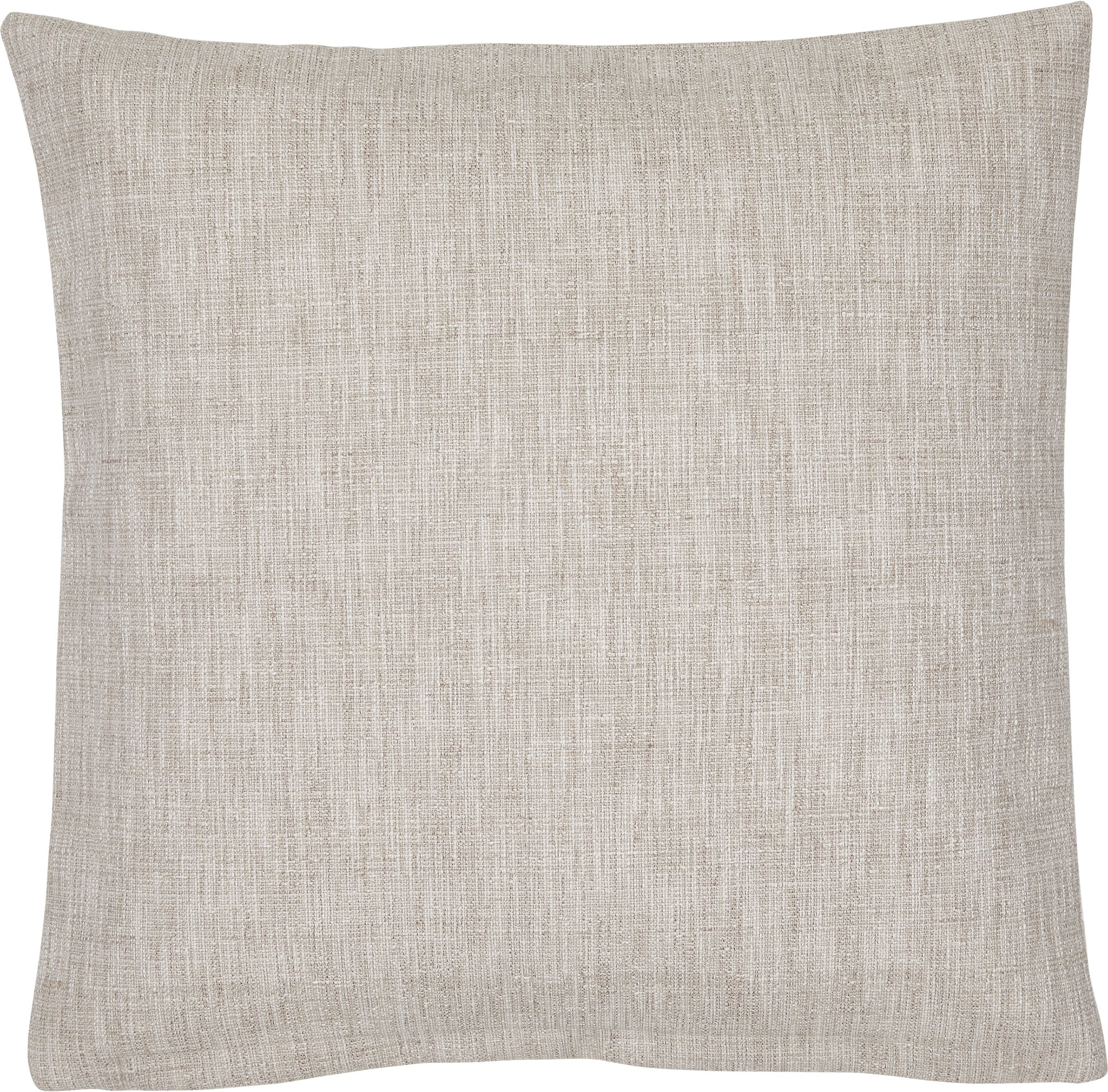 ARIELO Zierkissen - Beige / B: 45.0 cm x H: 45.0 cm
