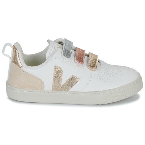 Veja - SMALL V-10 - Blanc / Rose