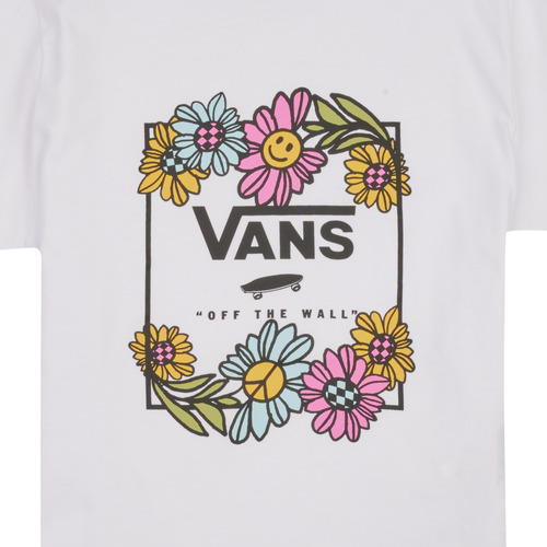 Vans - ELEVATED FLORAL CREW - Blanc