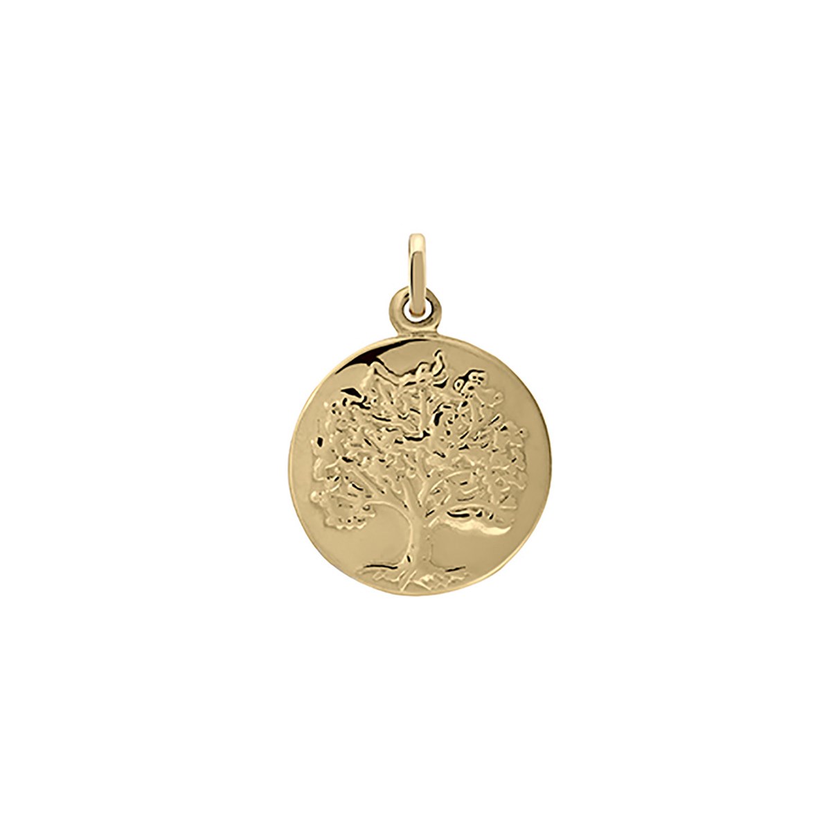 Médaille Brillaxis arbre de vie or 18 carats