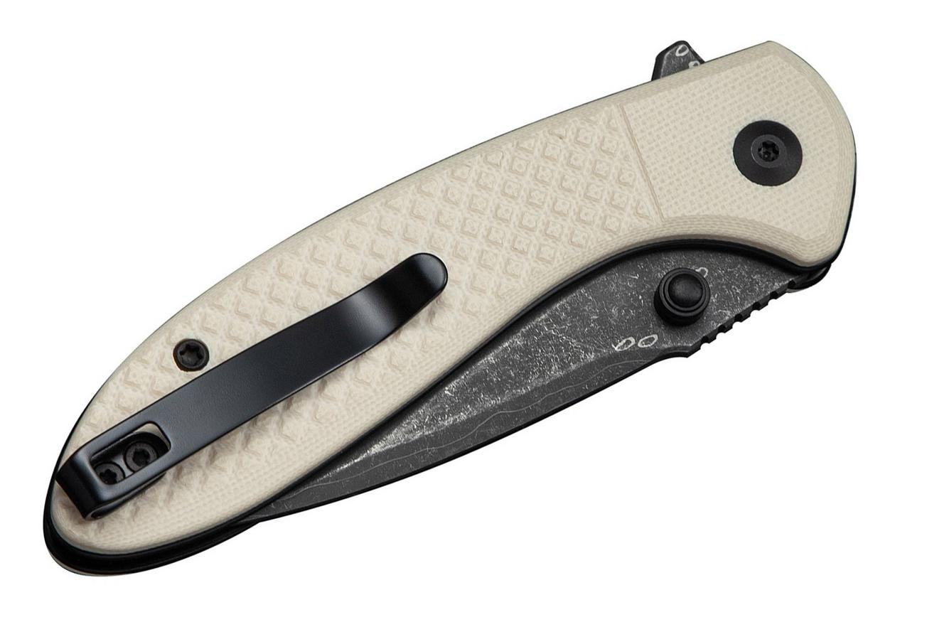 Civivi Faeger C24031-DS1 Damascus, Milled Ivory G10, zakmes