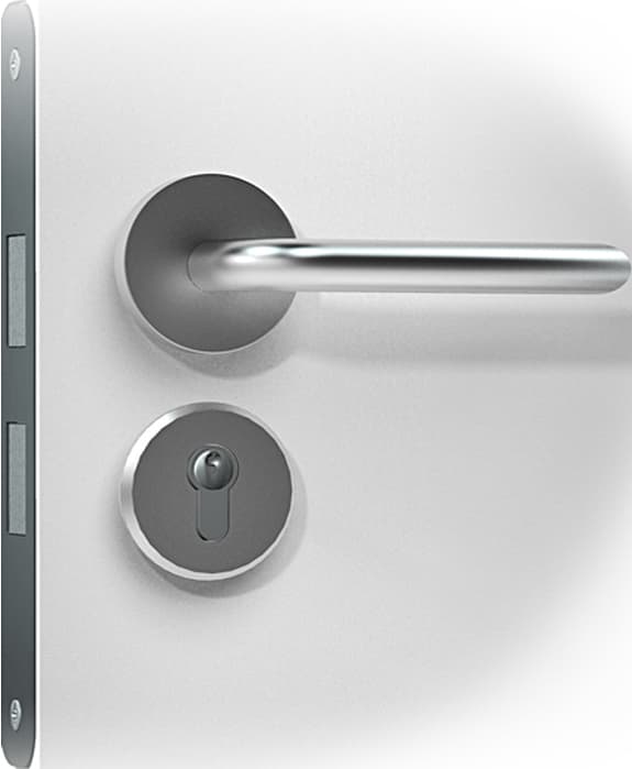 Danalock V3 2024 smart lås (sølv/Bluetooth/Euro)