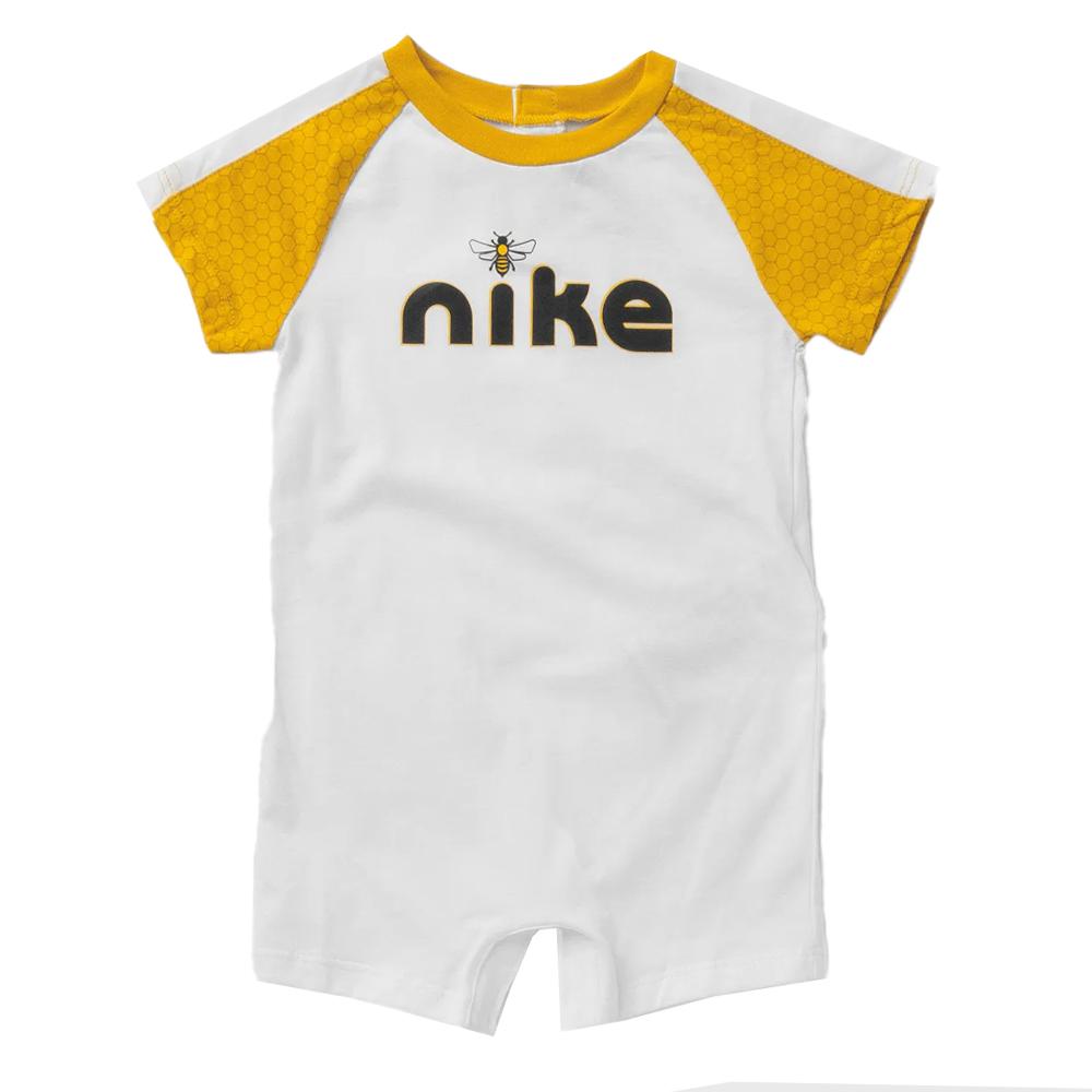 Nike Combishort Blanche Fille Nike Lil Bugs Bee Romper