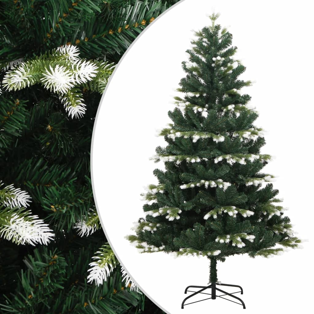 Kunstkerstboom, opvouwbaar, besneeuwd, 120 cm