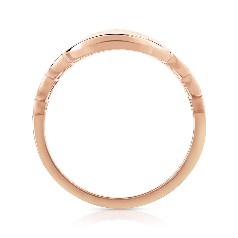 Bague plaqué or rose