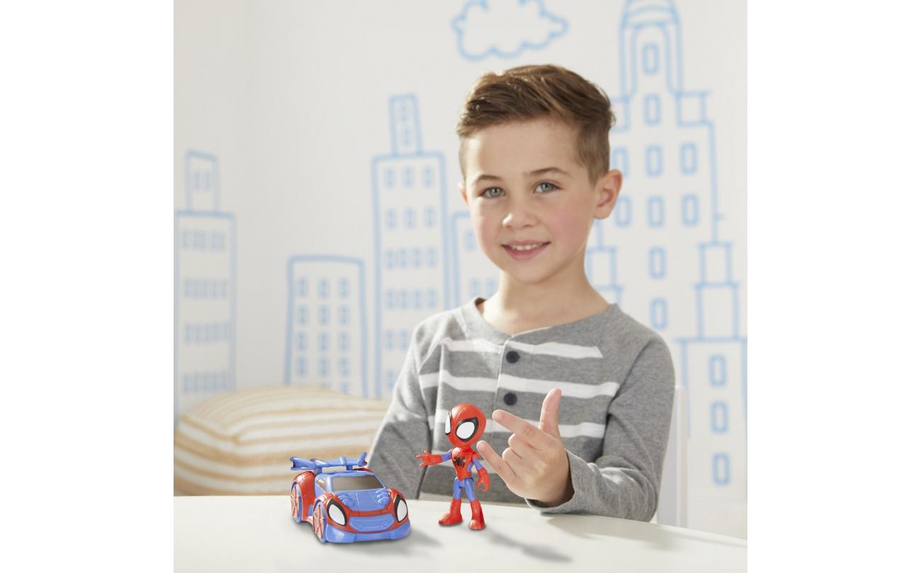 Marvel Spidey and his Amazing Friends Auto met figuur