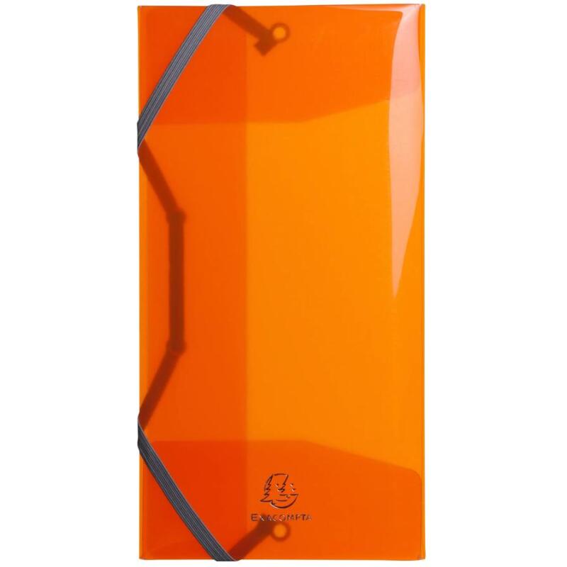 Chemise 3 rabats à élastiques polypropylène 5/10e IDERAMA PP - 25 x 12 cm